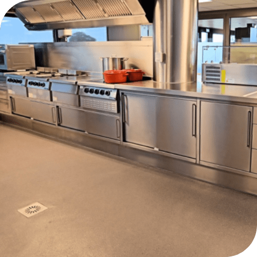 Coating vloeren horeca troffelvloer