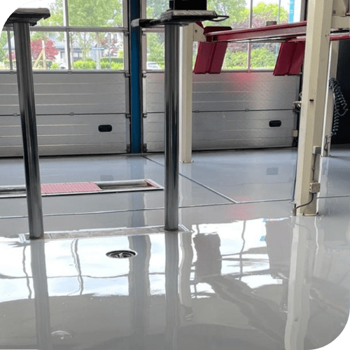 Coating vloeren voor automotive vloercoating