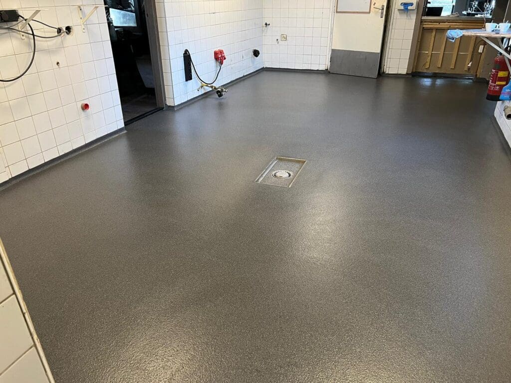 Floor coating kitchen