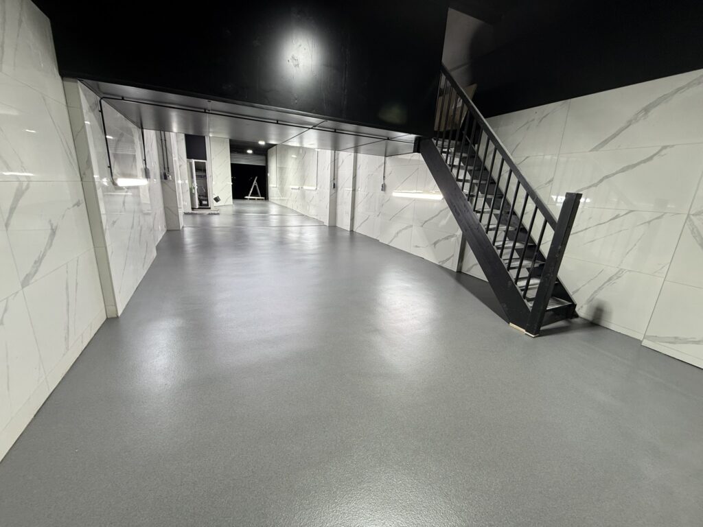 PMMA vloer voor Cardetailing Blue